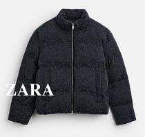 ☆ドイツ発*ZARA*新作*ジャガードパファージャケット/DG☆ (ZARA