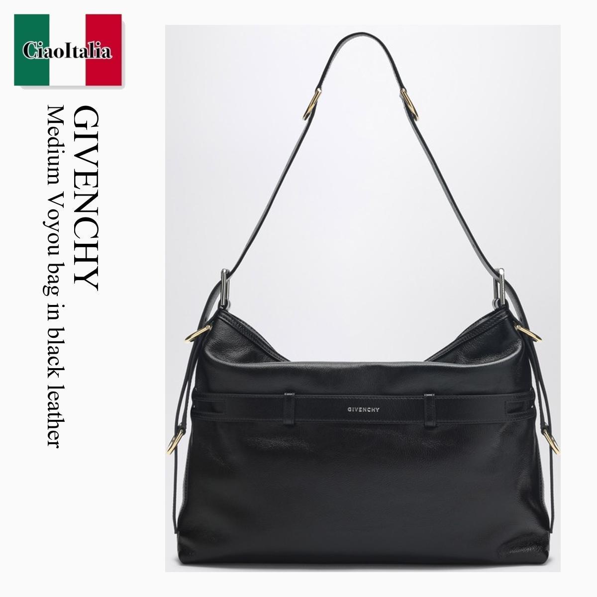 ショルダーバッグ・ポシェット Givenchy Medium Voyou Bag In Black Leather