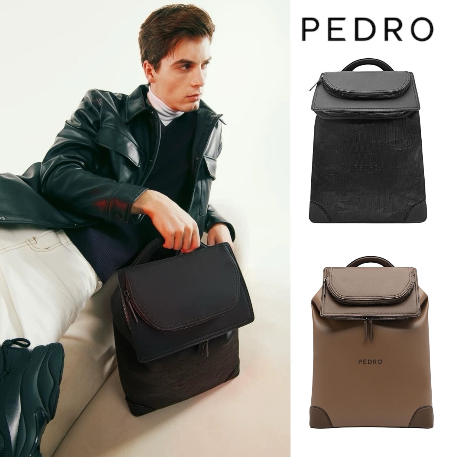 ★PEDRO Snap Backpack 通勤通学 リュック バックパック/送料込