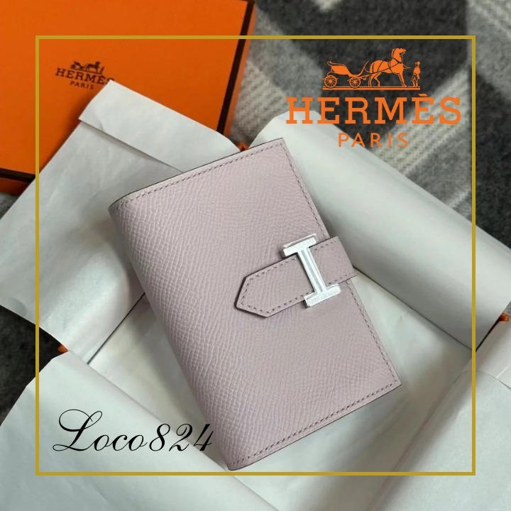 【新色！！！】HERMES ベアンコンビネ ローズダーリン ピンク