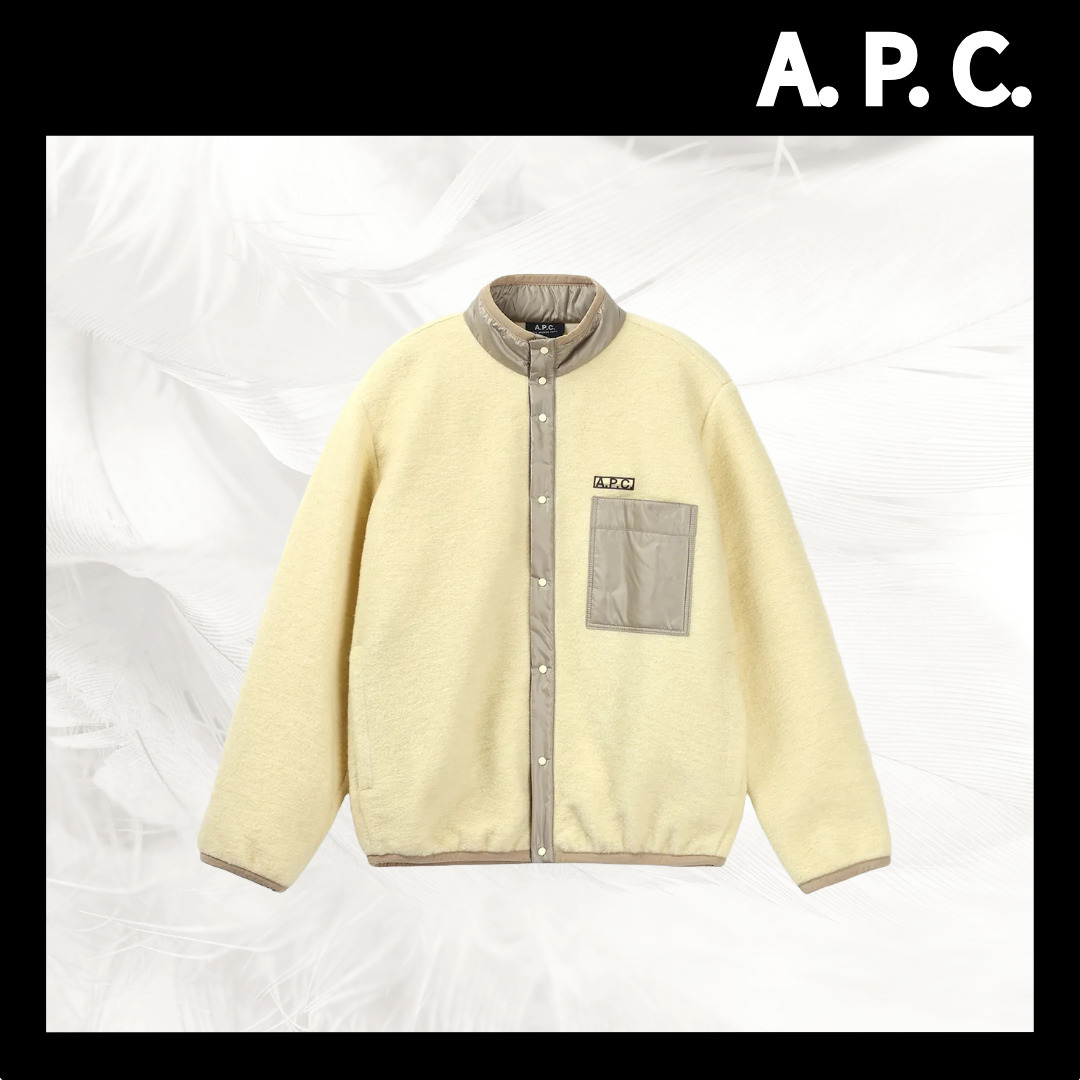 [A. P. C.]フリース ジャンパー/全国送料無料/追跡可能