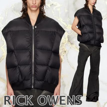 RICK OWENS(リックオウエンス) ダウンベスト(メンズ) - 海外通販