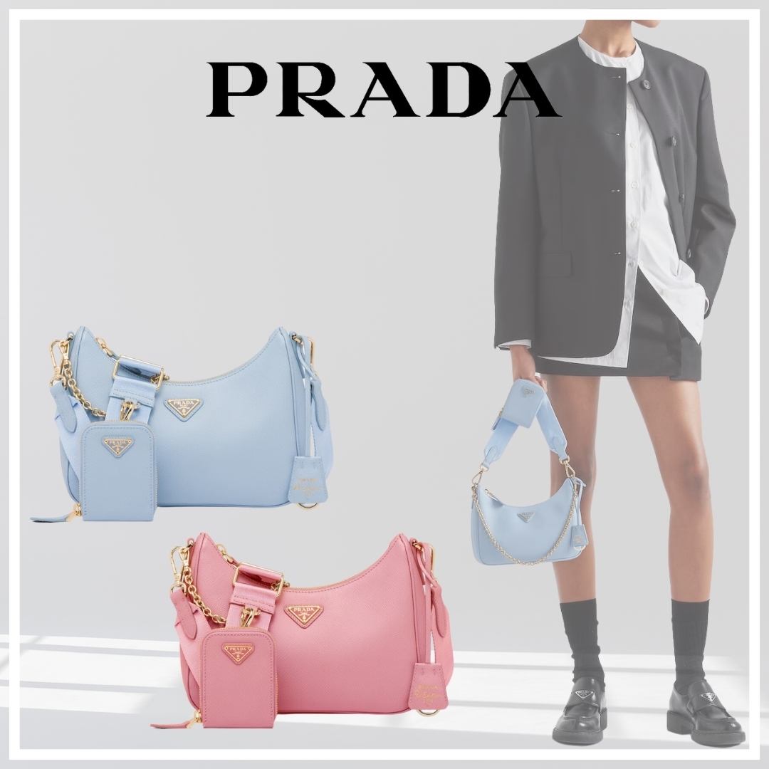 【PRADA】プラダ Re-Edition 2005 バッグ サフィアーノ レザー