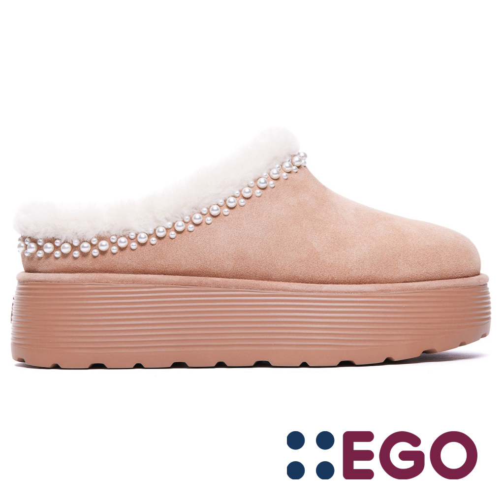 サンダル・ミュール NELLIE PEARL FLATFORM MULES