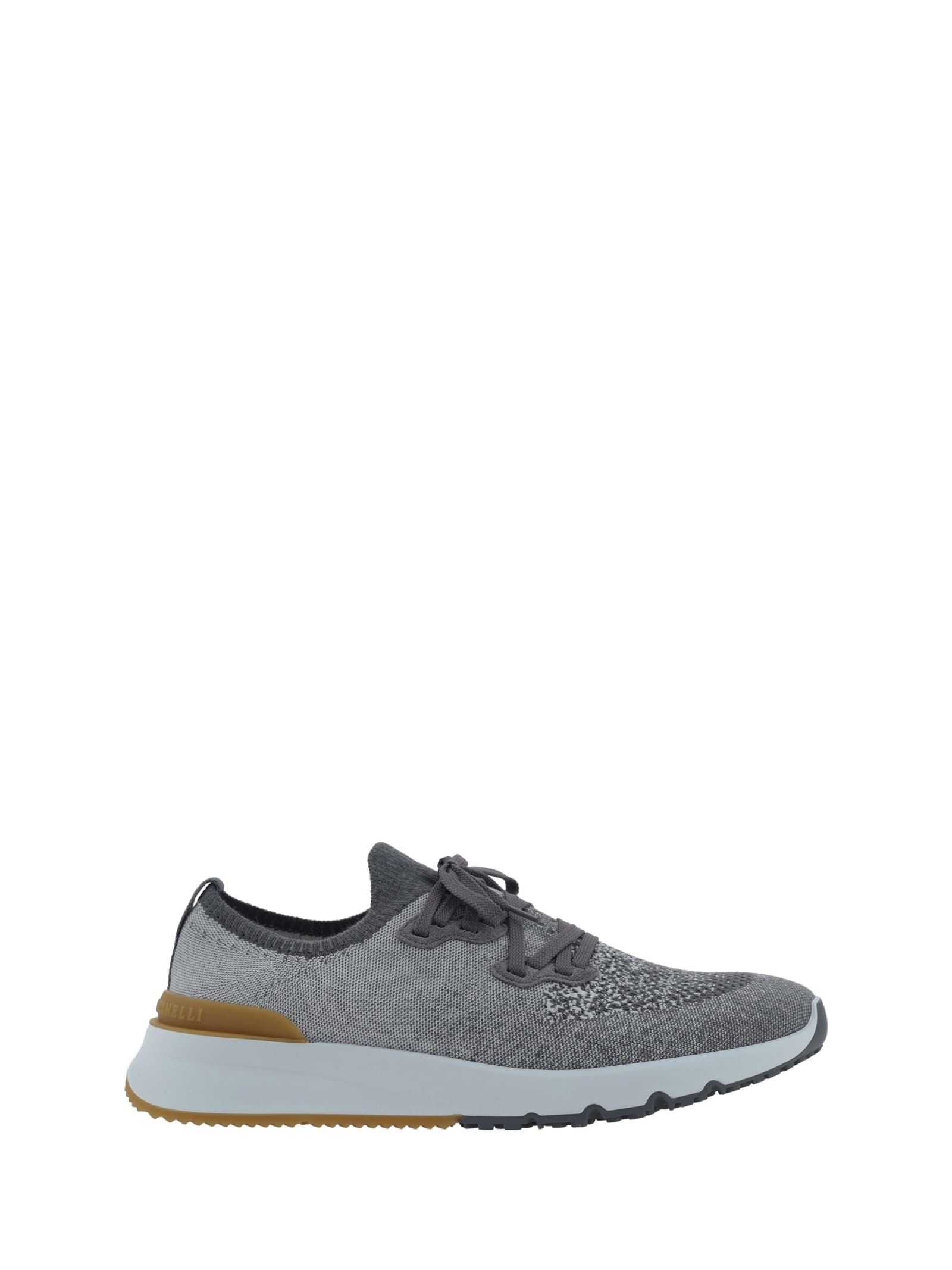 【送料&関税込】Brunello Cucinelli Knit Chine Sneakers