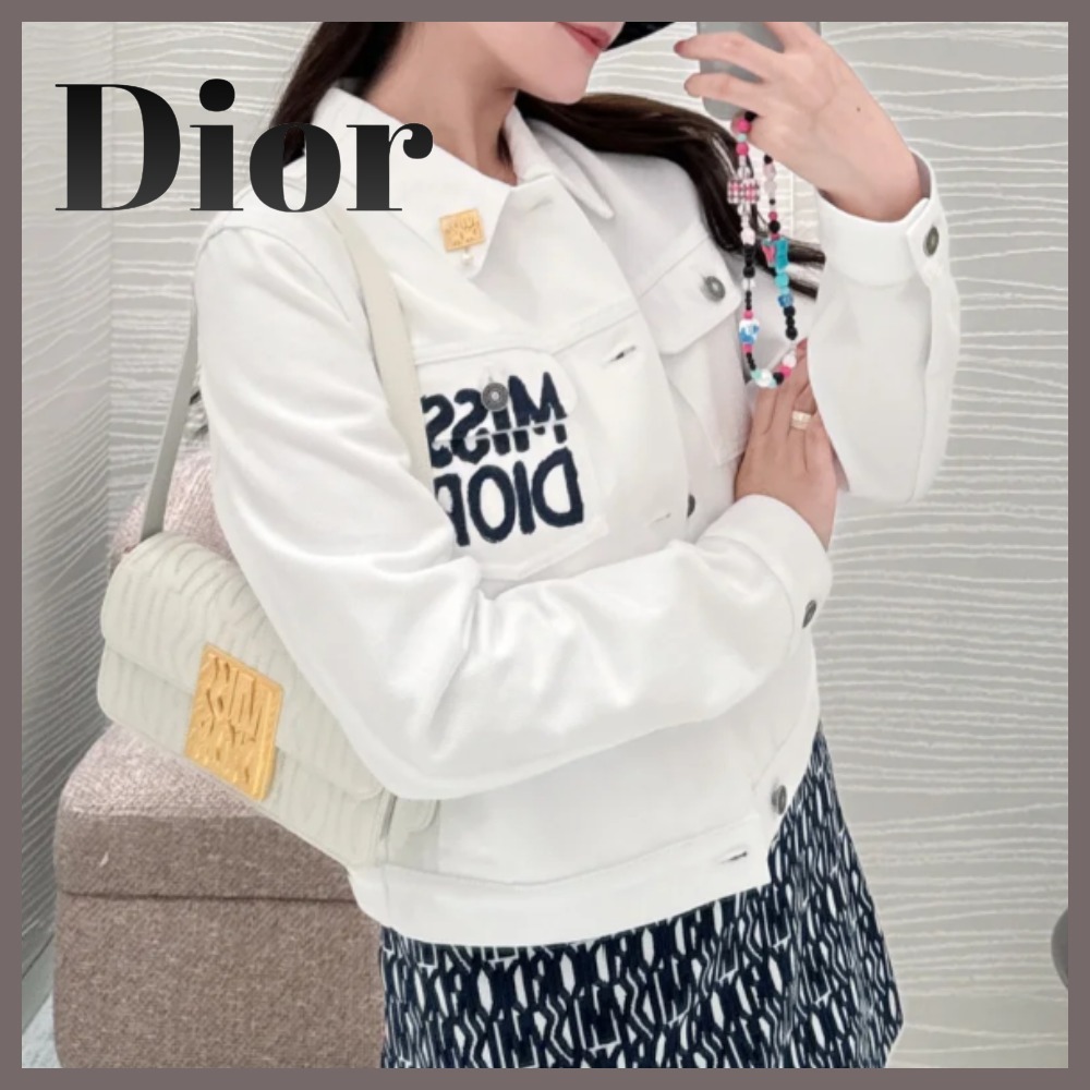 【ロゴが際立つ☆】DIOR デニムジャケット