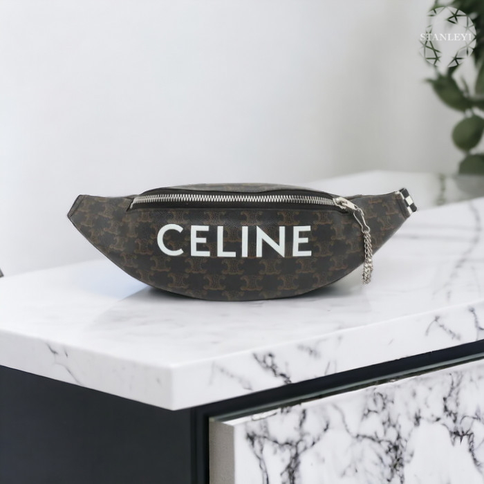 【CELINE】★Vintage★TRIOMPHE トリオンフ ウエストバッグ