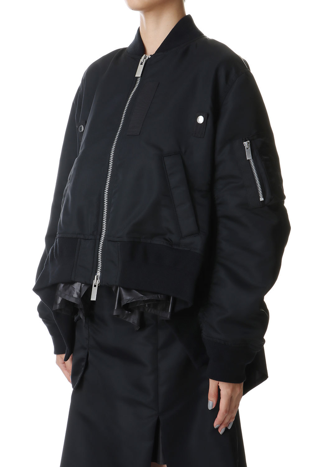 益若つばさ愛用《 Sacai 》Nylon Twill Blouson