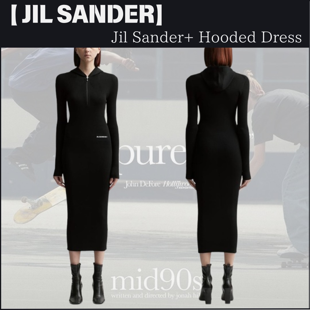 【JIL SANDER】Jil Sander+ Hooded Dress 関税・送料込