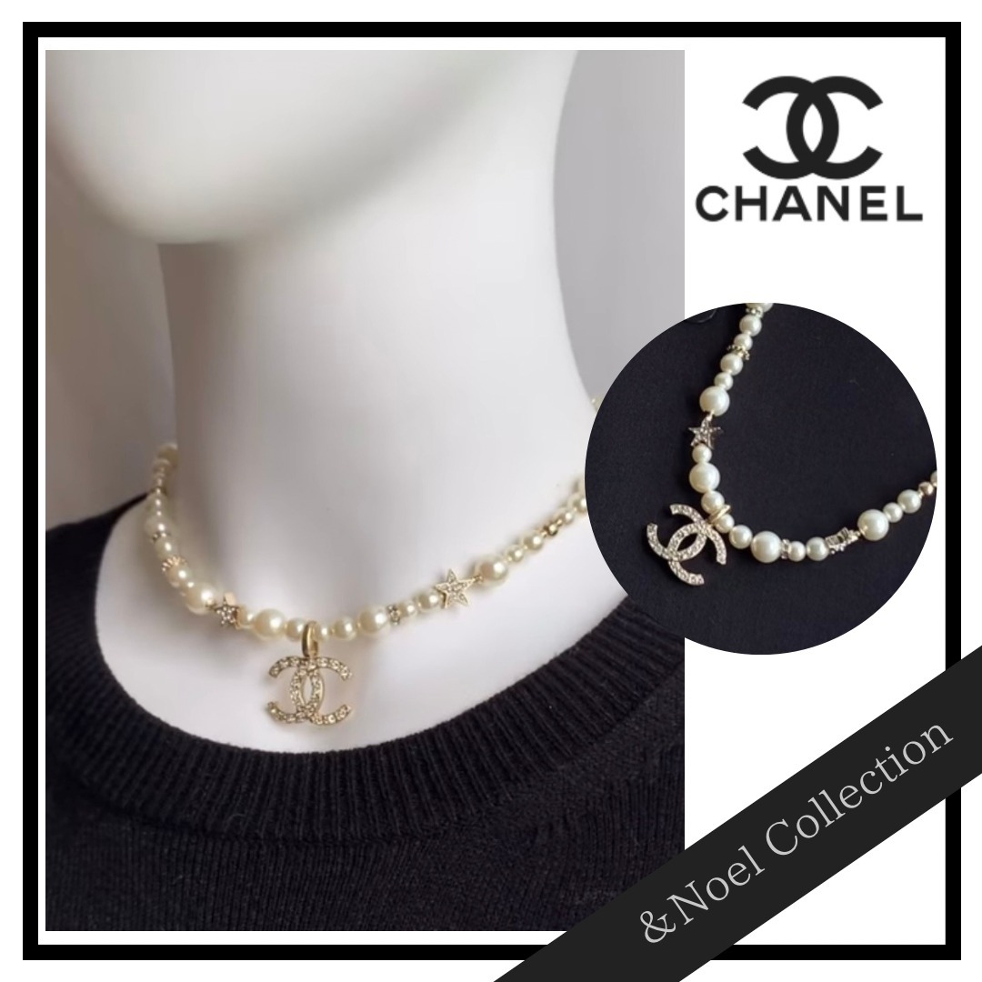 【上品パール×煌めくスター♢】CHANEL*ネックレス