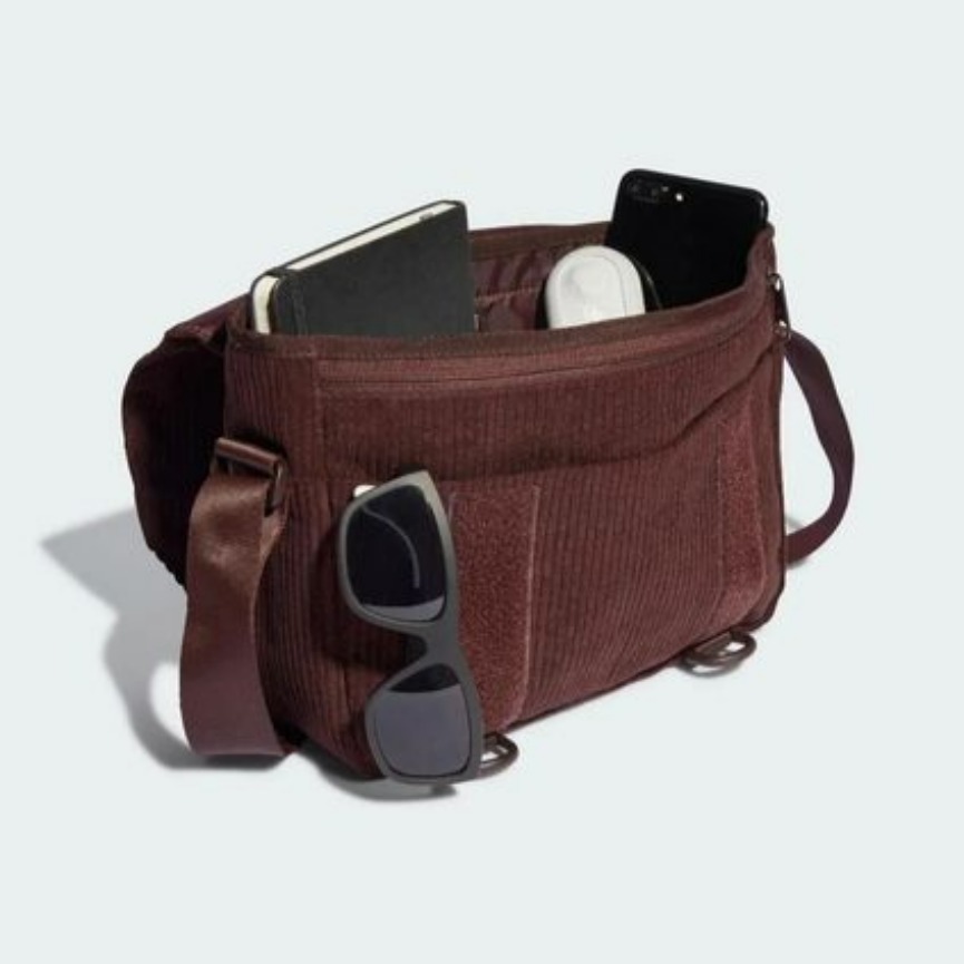 ★adidas★ 韓国人気★NEXT+ Corduroy Messenger Bag adidas] 韓国人気☆NEXT+ Corduroy Messenger Bag☆ ショルダー