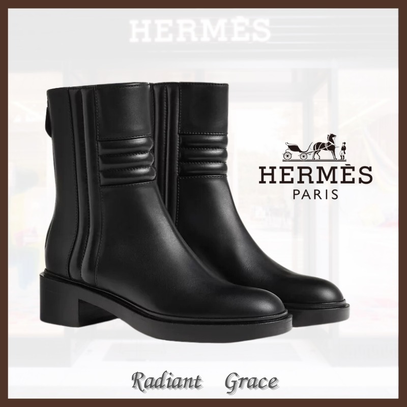 《秋冬に大活躍☆》HERMES ショートブーツ 《ハーパー》