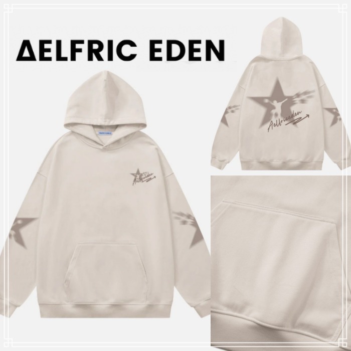 【Aelfric Eden】スター フィギュア デザイン パーカー