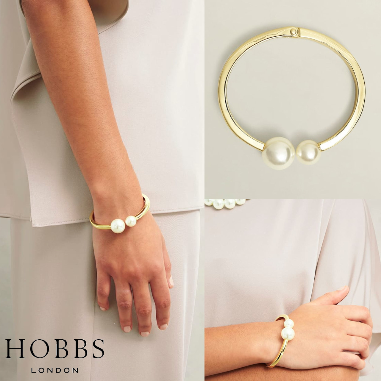 英国発【HOBBS LONDON】リリア カフ 関税込