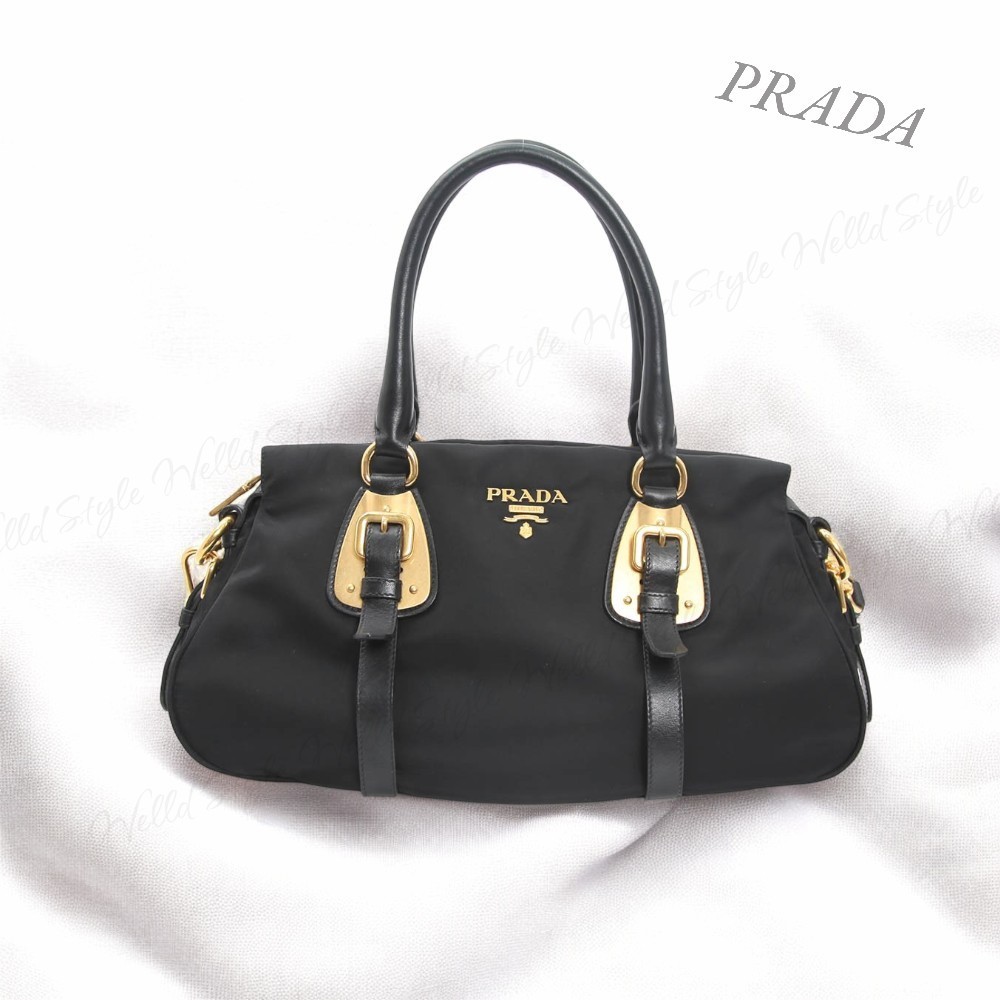 関税・送料込【PRADA】ポコノ トート ショルダーバッグ