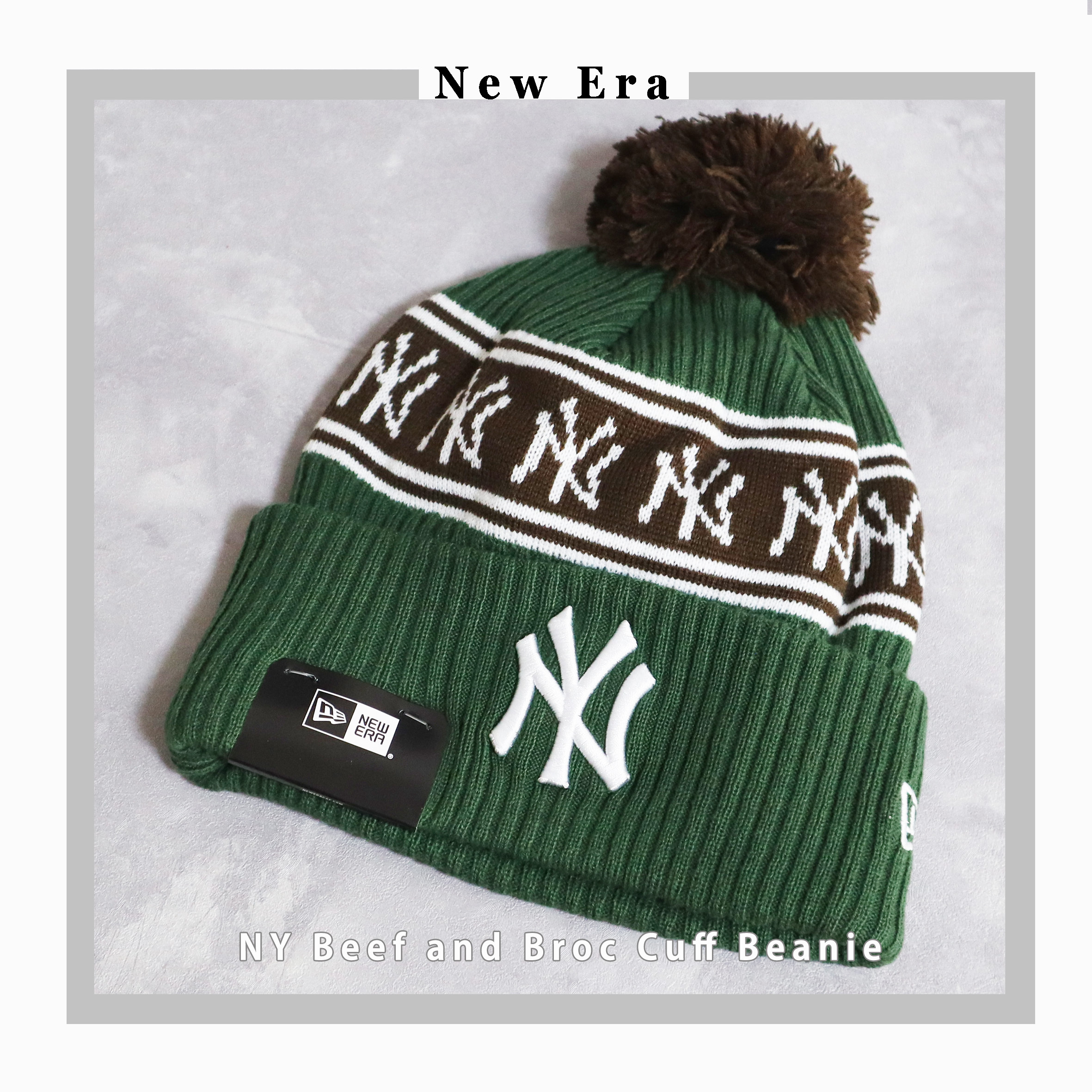 【New Era】NY Yankees Beanie ニューエラ ニット帽 ビーニー
