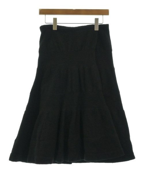 tricot COMME des GARCONS ひざ丈スカート 黒 2000224N0108