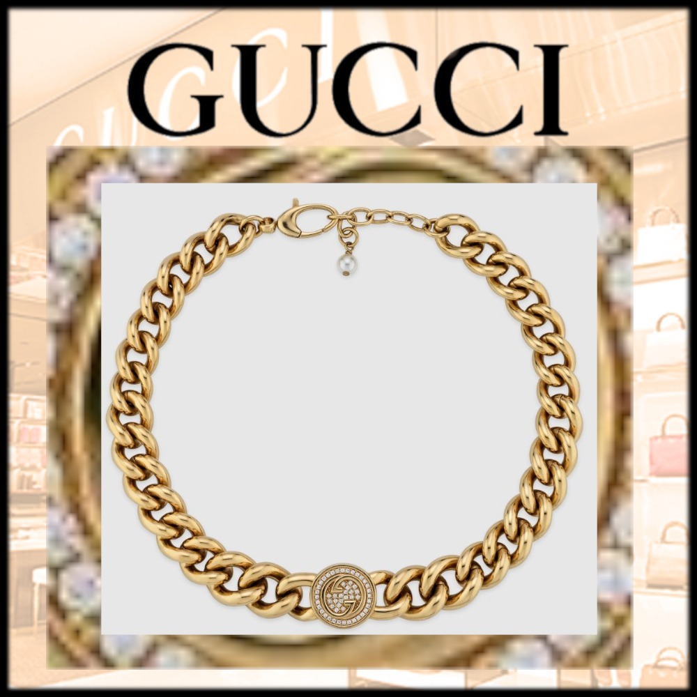 注目の新作【GUCCI】〔グッチ ブロンディ〕チェーン ネックレス