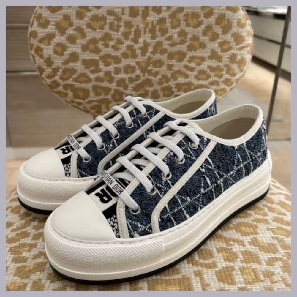 【ツイードがカッコいい♪】Dior  スニーカー