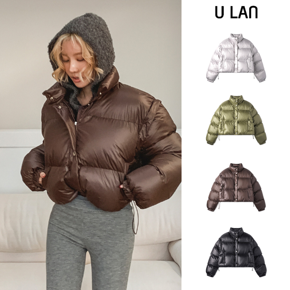 【U LAN】Roman detachable crop padding