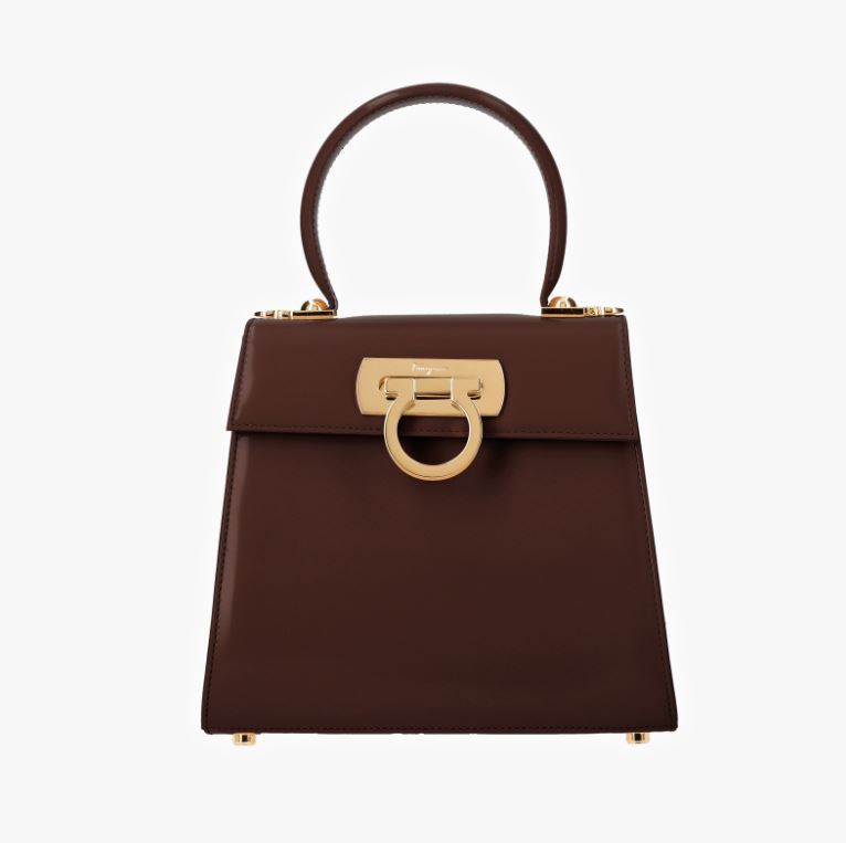 【FERRAGAMO】ICONIC TOP HANDLE BAG