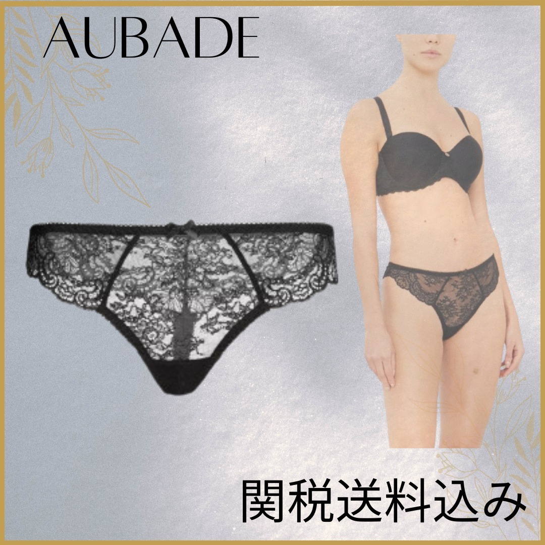 ☆Aubade Danse Des Sens ローライズ フローラルレース Tバック