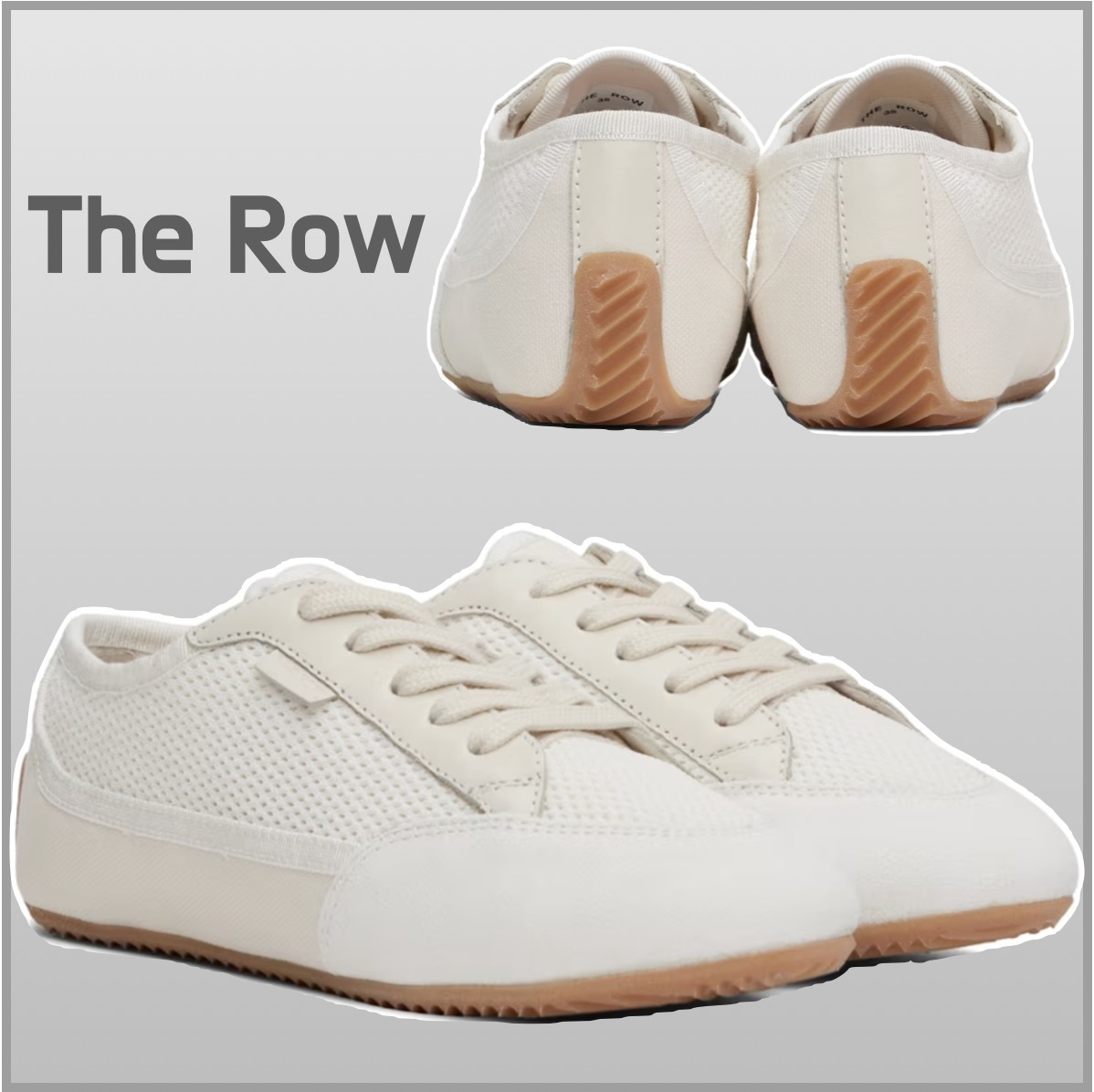 THE ROW レディース スニーカー キャンバス スエード 国内発送