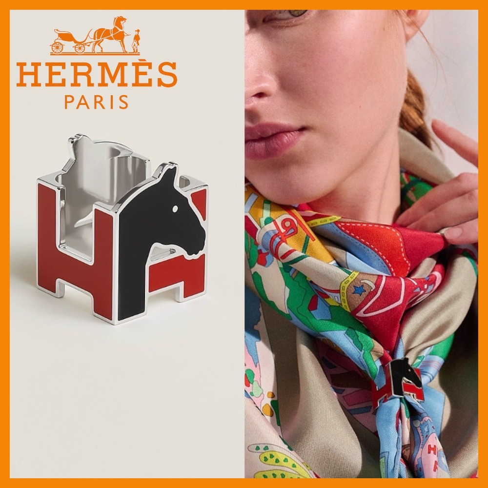 【ワンポイントに☆】HERMES リング
