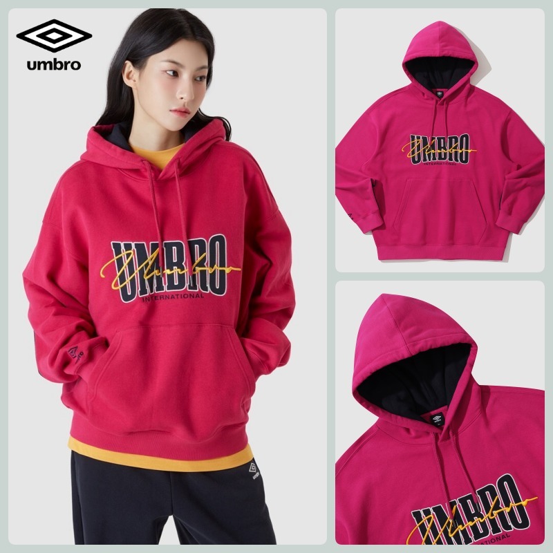 韓国大人気【Umbro】LOGO Hoodie ルーズフィット フーディ