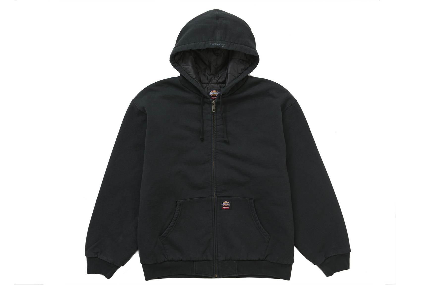 ★Supreme★FW24★キルテッド ラインド ジップアップ パーカー 24AW Week1 Supreme SMALL BOX ZIP UP HOODED SWEATSHIRT