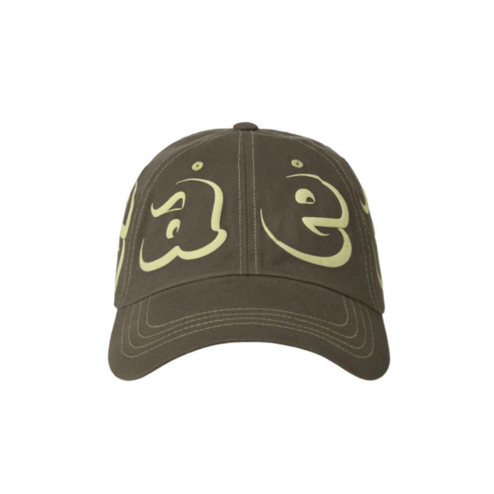 キャップ AEAE FOAMED PRINTING LOGO CAP BROWN