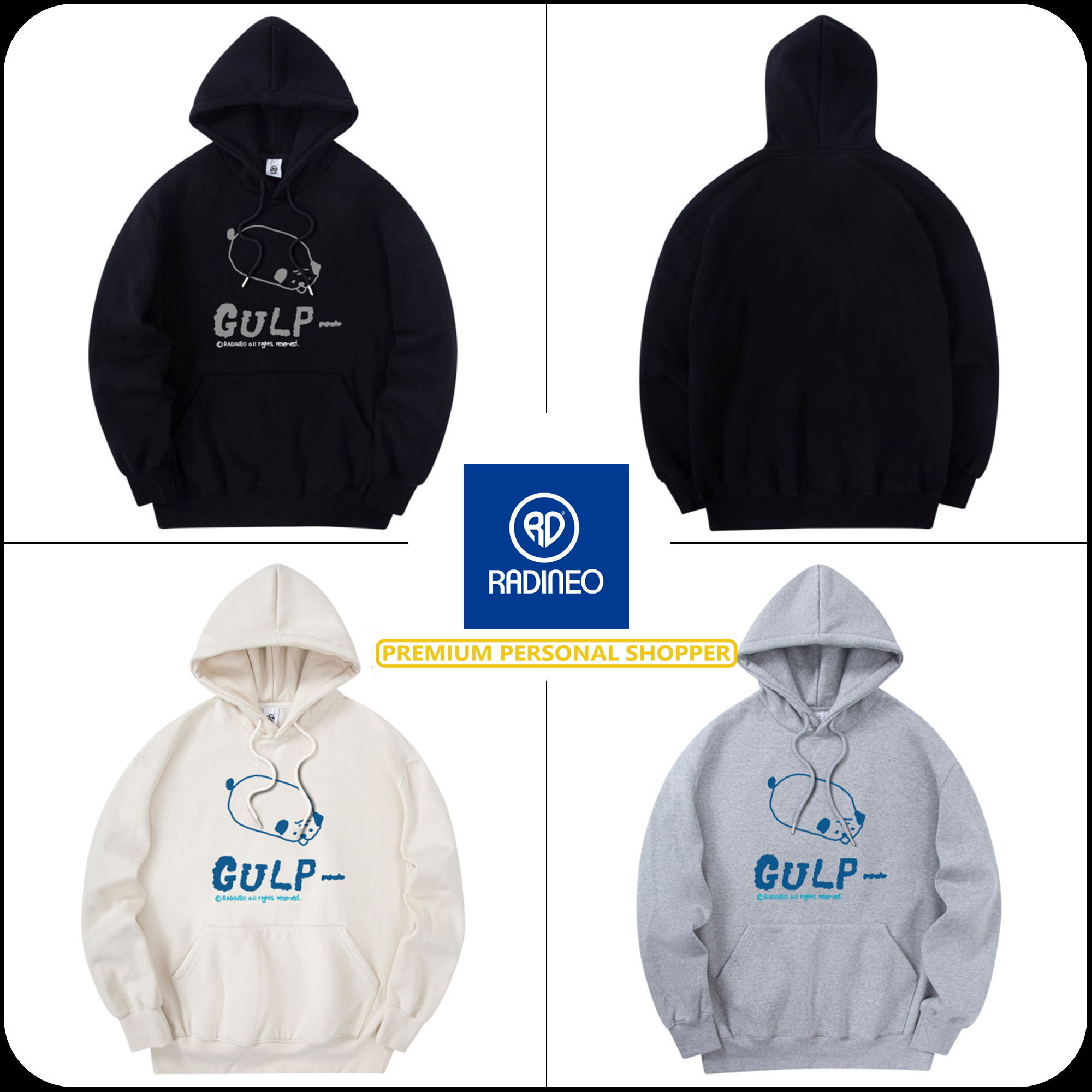 [RADINEO]★24FW★韓国人気★GULF HOODIE