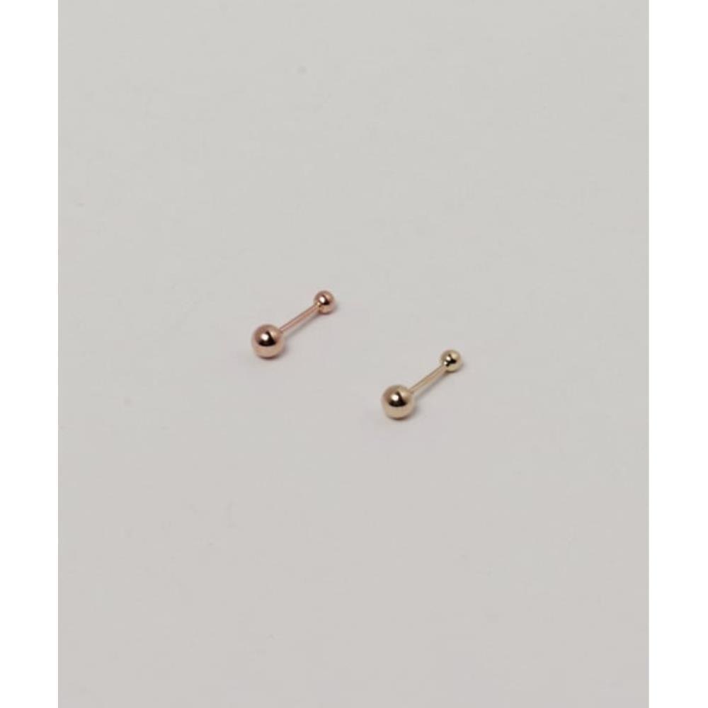 ピアス LESS IS MORE 14k gold mini piercing