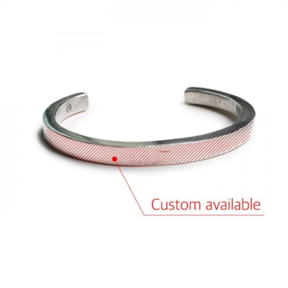 ブレスレット WILLIE and DUFFY Custom stamped bangle silver 925 handmade