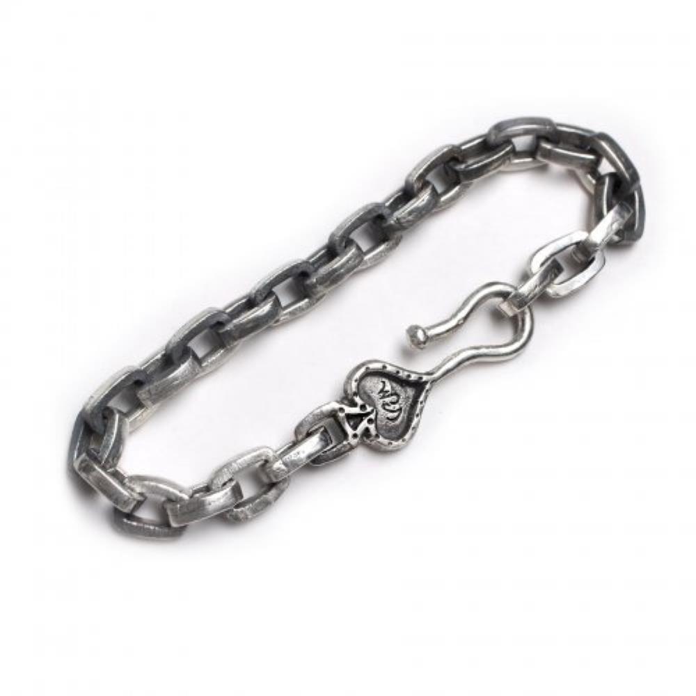 ブレスレット WILLIE and DUFFY Spade chain bracelet silver 925 handmade