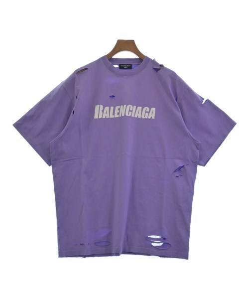 BALENCIAGA バレンシアガ Tシャツ・カットソー 紫 2008824D0016