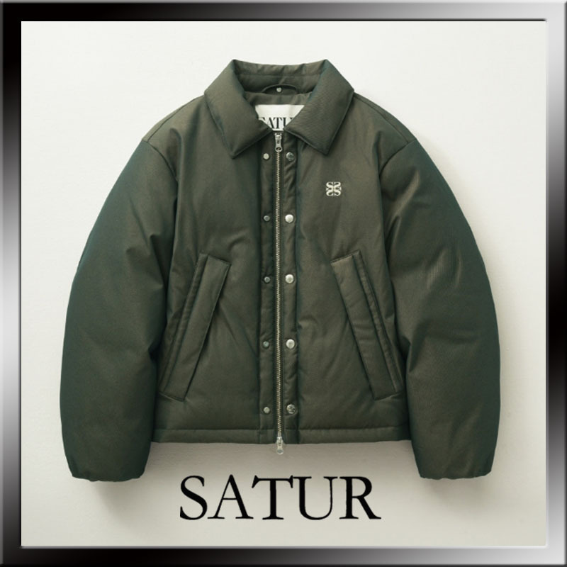 【SATUR】(W) LECCE TWO TONE DUCK DOWN PADDING