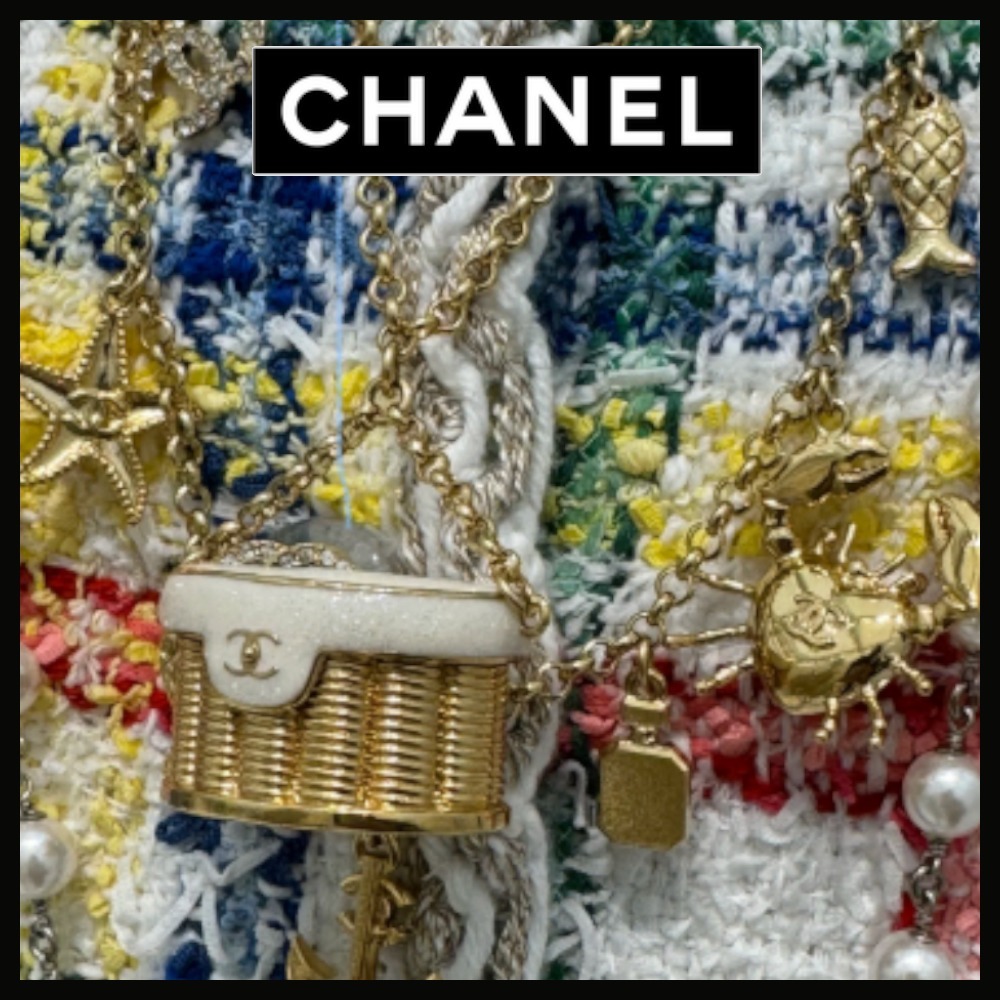 【開くバスケット♡】CHANEL ネックレス