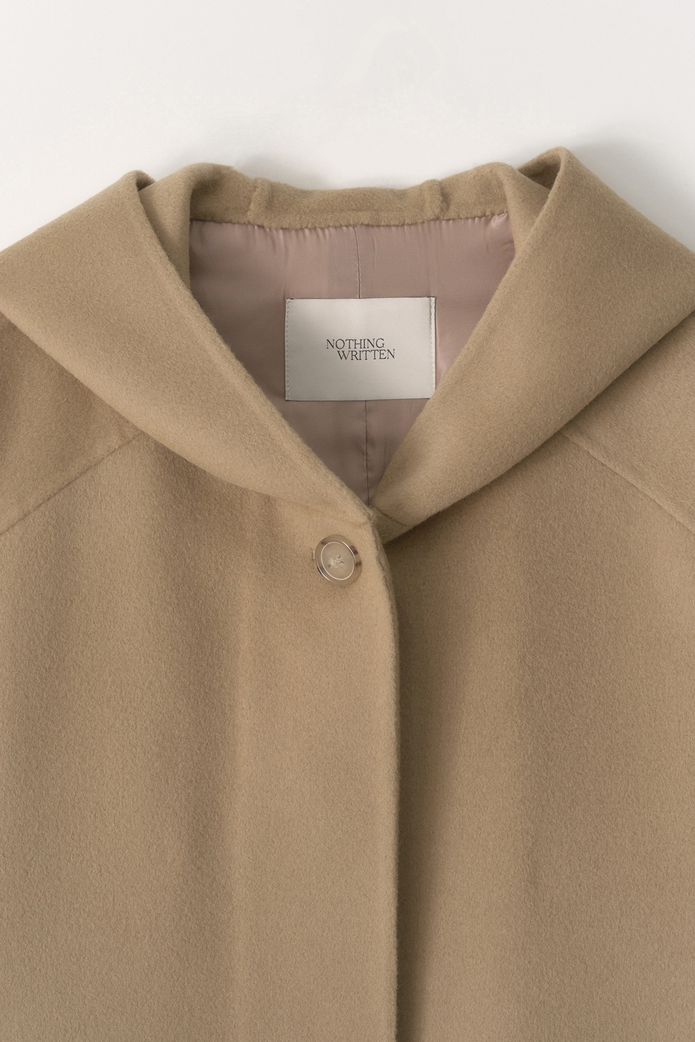 [NOTHING WRITTEN] Keiko フードコート / 韓国ブランド 韓国人気]☆NOTHING WRITTEN☆Keiko hoodie coat☆フードコート
