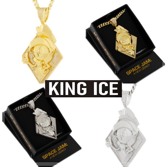 【King Ice】X JAM MARVIN THE MARTIAN ネックレス 2色