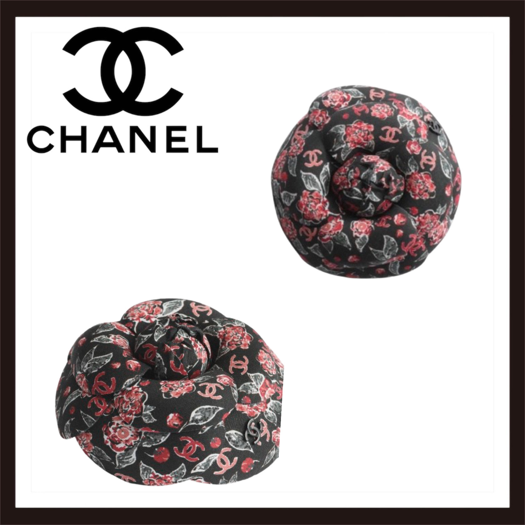 【プレコレクション♪】CHANEL カメリアモチーフブローチ