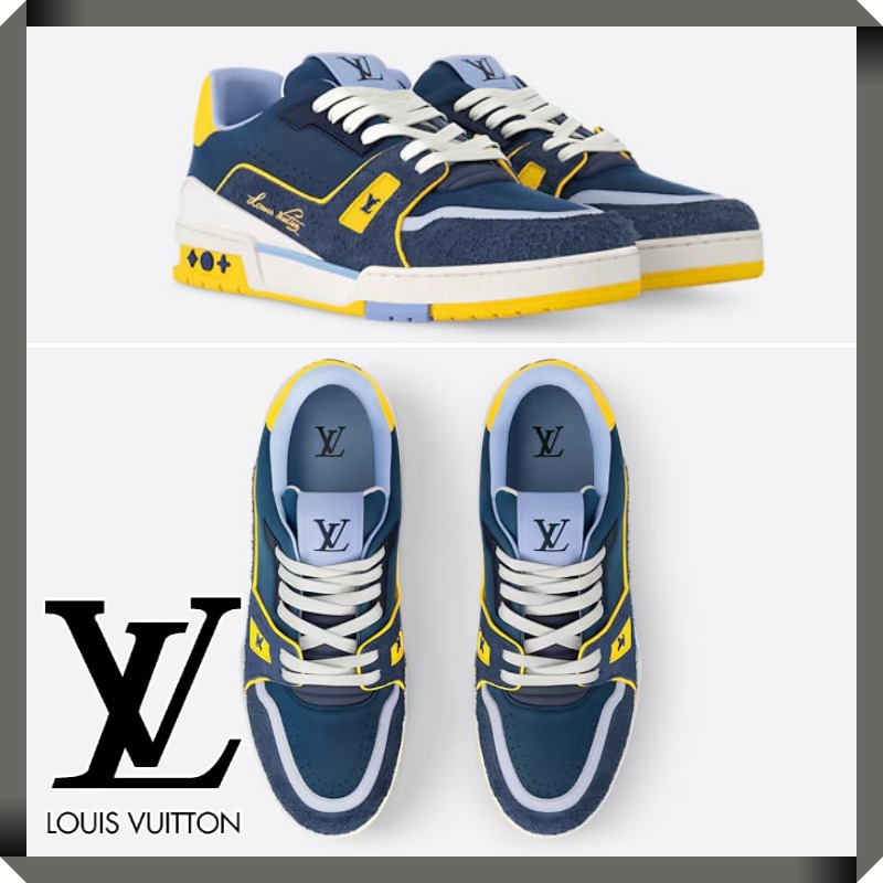 人気☆新作♪Louis Vuitton☆LV トレイナーライン スニーカー