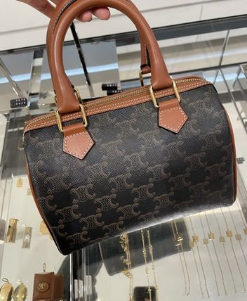【イチ押し!!】CELINE バック ボストン タンカラー