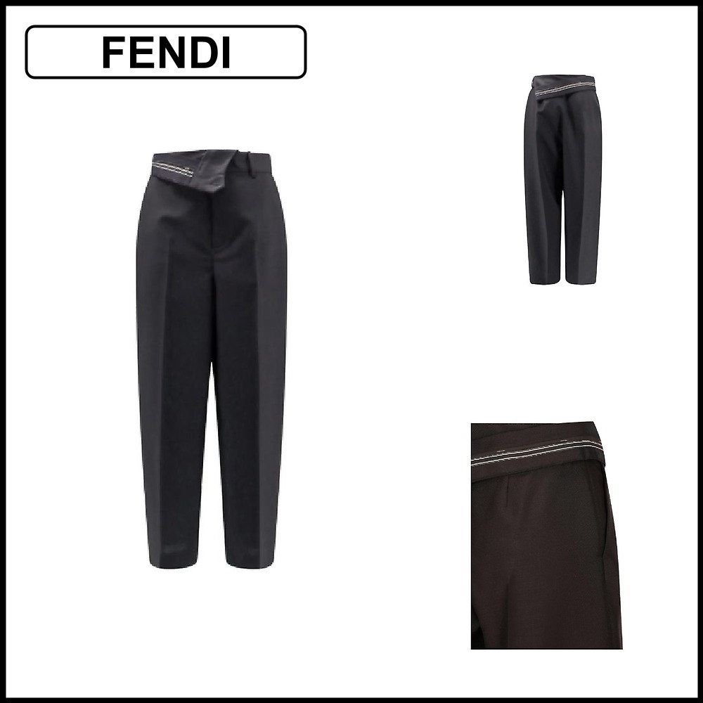 ☆FENDI☆ストレートレッグ テーラード トラウザーズ☆SALE中