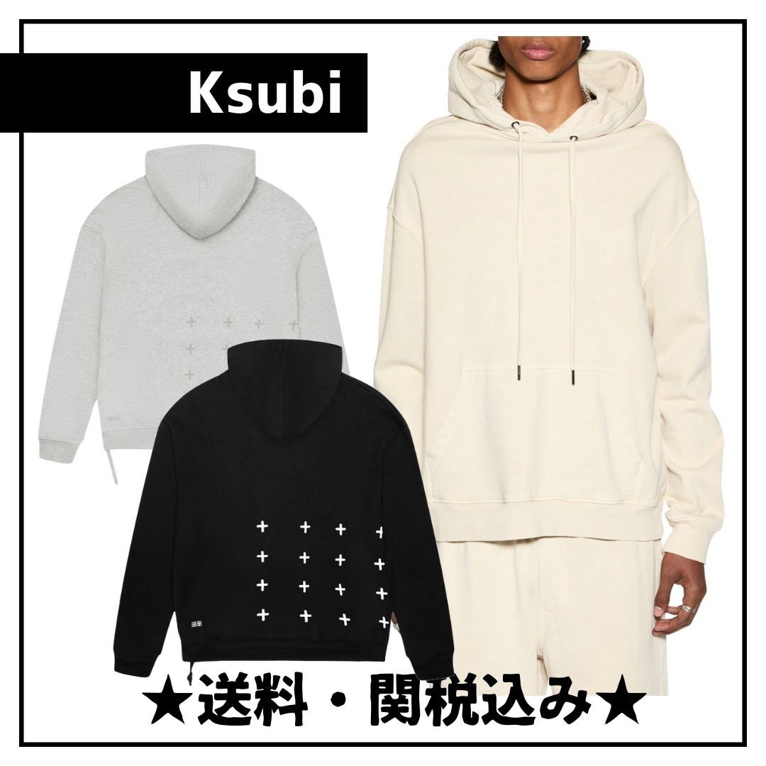【セレブに人気★Ksubi】4 X 4 Biggie オーバーサイズパーカー