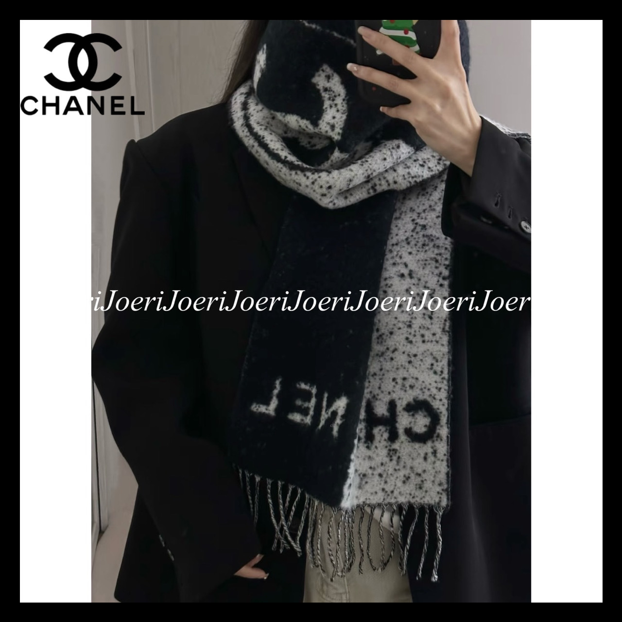 【オシャレ♪】CHANEL マフラー ストール