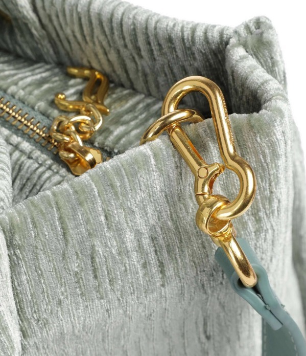 【Juicy Couture】\"Iris\" ベルベット ロゴ★トートバッグ★