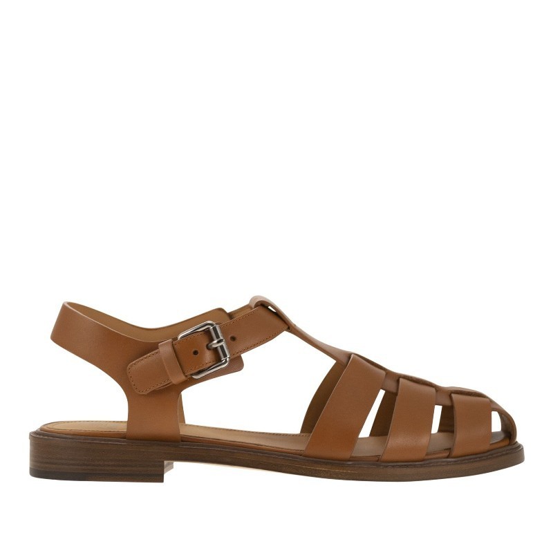 サンダル・ミュール Church's SS24 FISHER - Calfskin Sandal (DX0103 9AGX F0AAR)