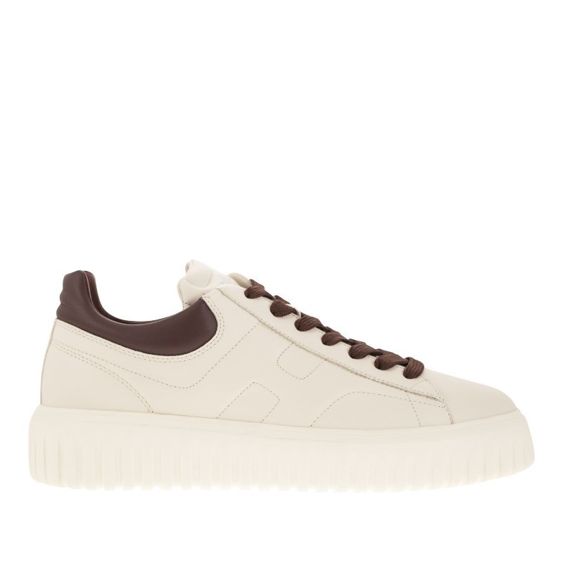 スニーカー HOGAN Sneakers H-Stripes in pelle (HXM6450FC60QZB 479F)