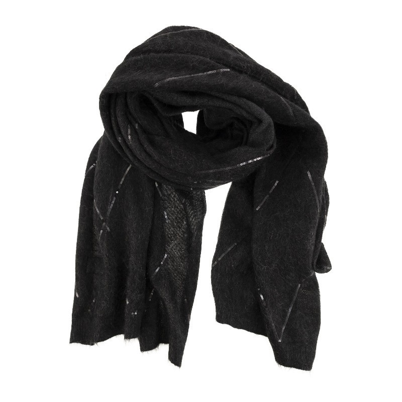 スカーフ BRUNELLO CUCINELLI Scarf with micro-sequins